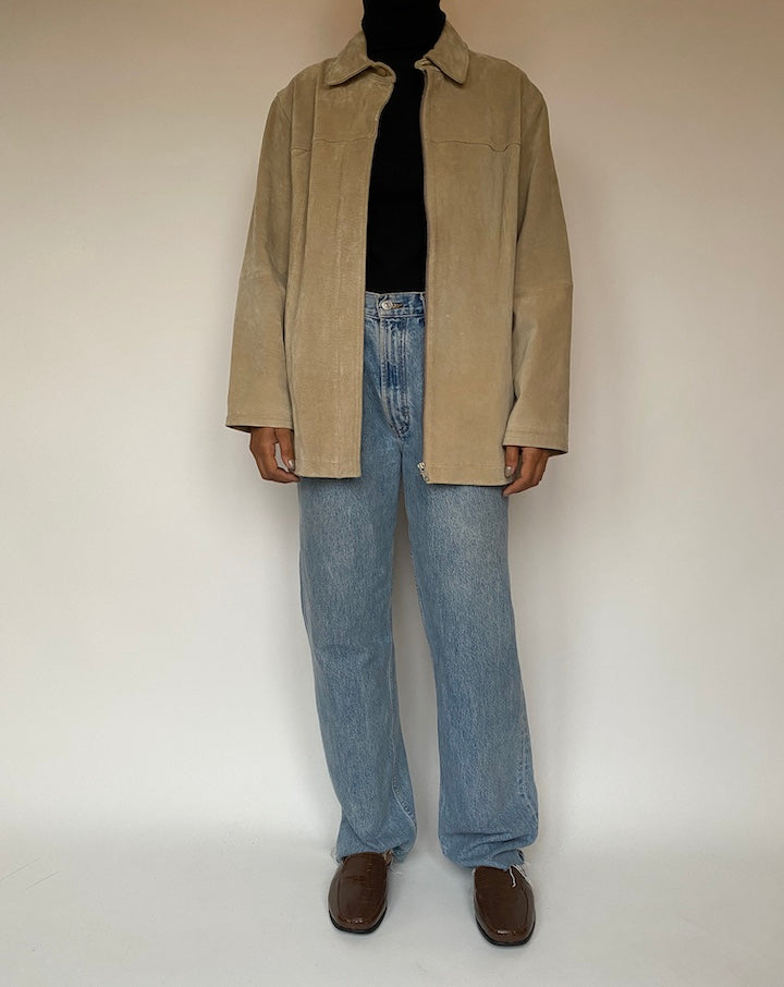 VINTAGE SUEDE LEATHER JACKET 1896