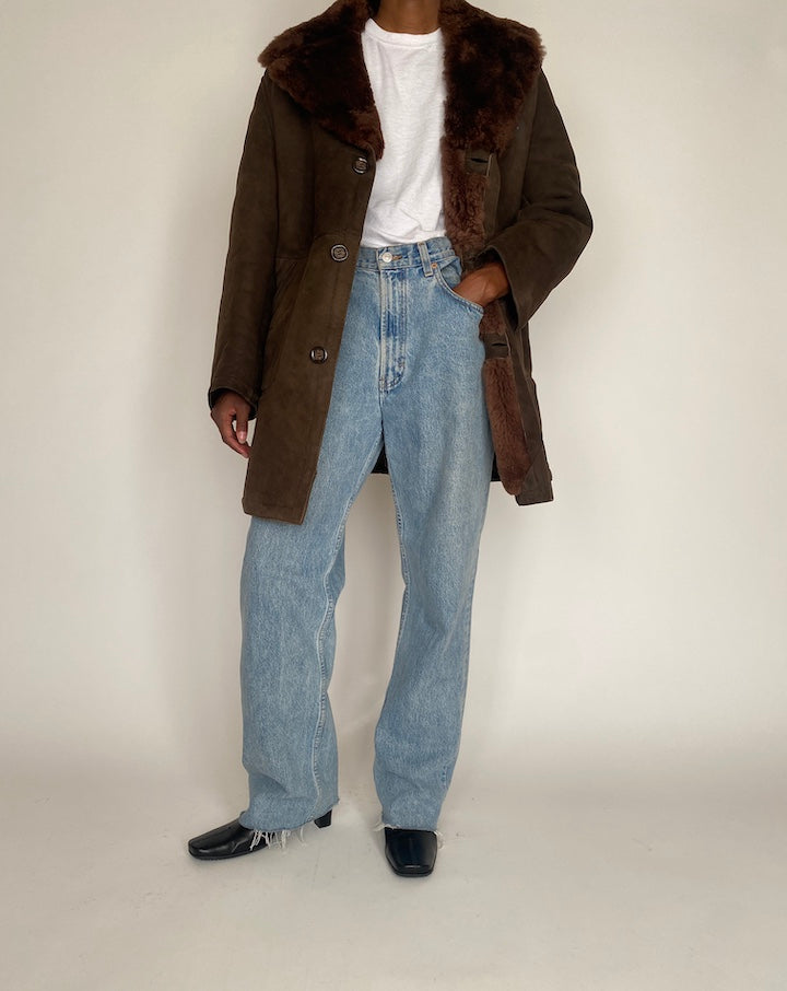VINTAGE BROWN JACKET 4044