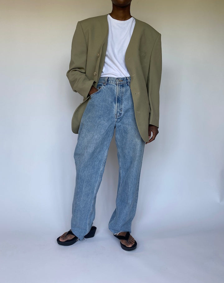 VINTAGE BEIGE BLAZER 3571