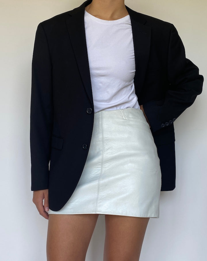 VINTAGE BLACK BLAZER 3385