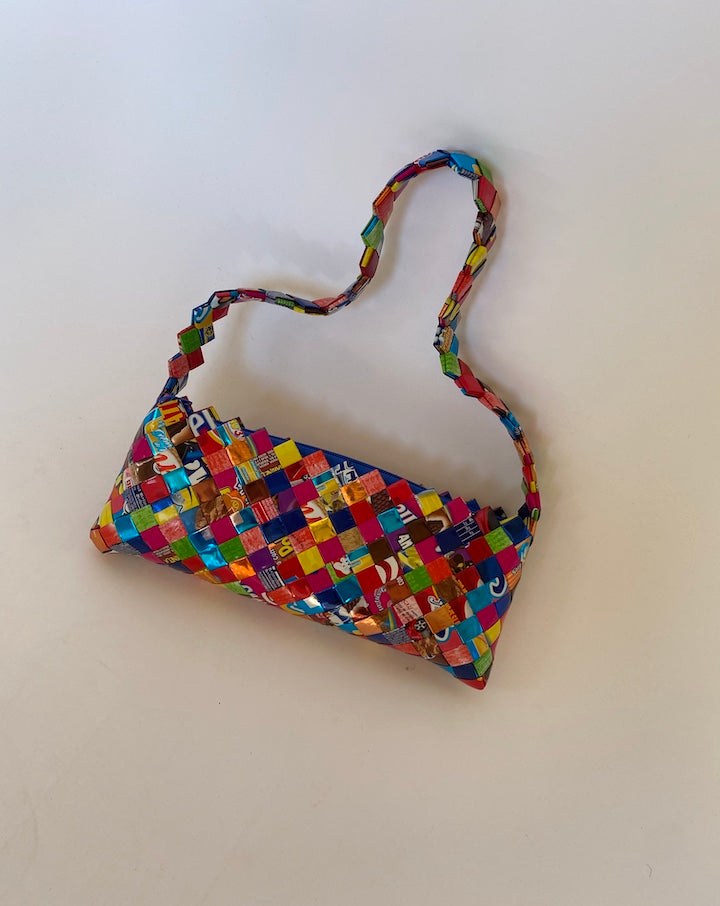VINTAGE COLORFUL SMALL PURSE 3758