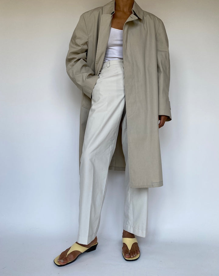 VINTAGE LIGHT BEIGE COAT 3294