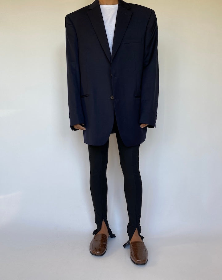 VINTAGE NAVY RALPH LAUREN BLAZER 1566