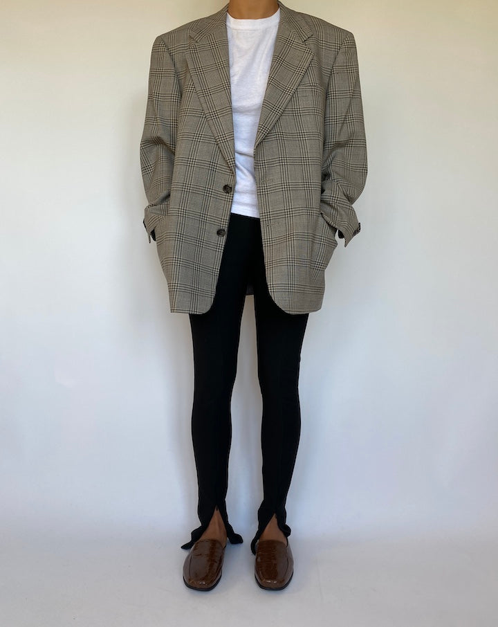 VINTAGE OVERSIZED GREY BLAZER 1572