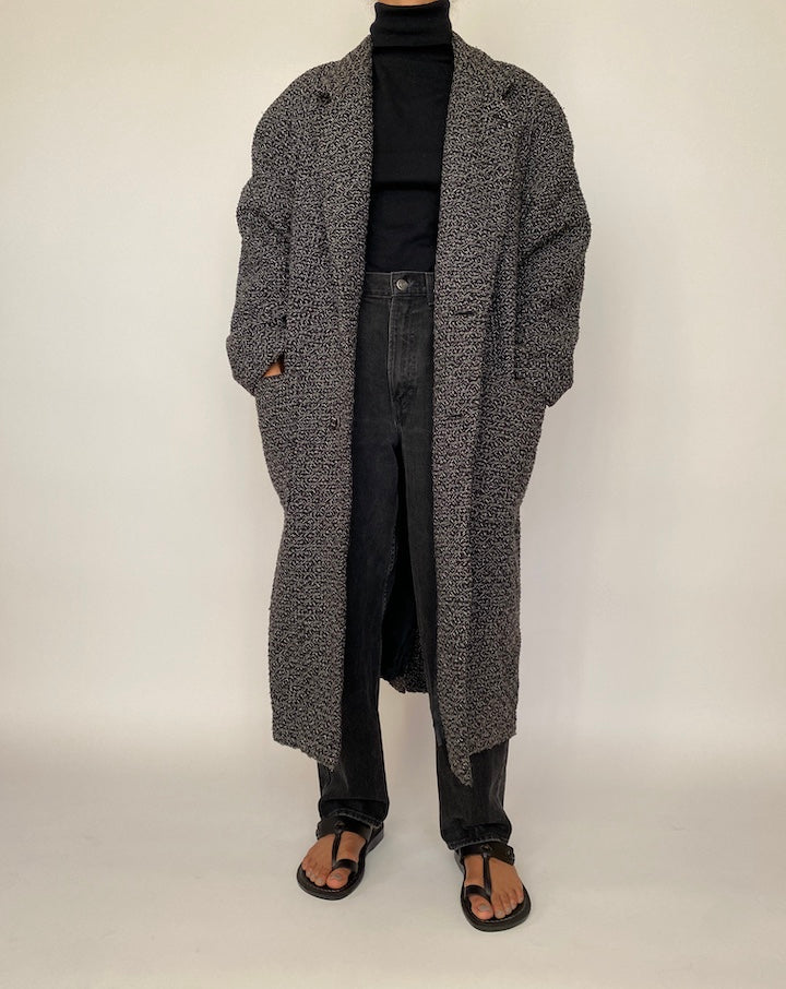 VINTAGE OVERSIZED LONG COAT 2048