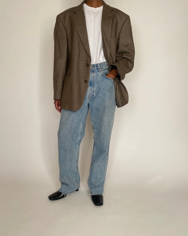 VINTAGE OVERSIZED WOOL BLAZER 4059
