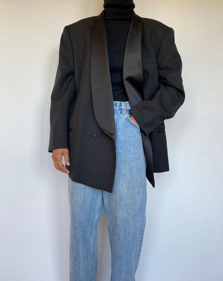 VINTAGE OVERSIZED WOOL BLAZER 1659