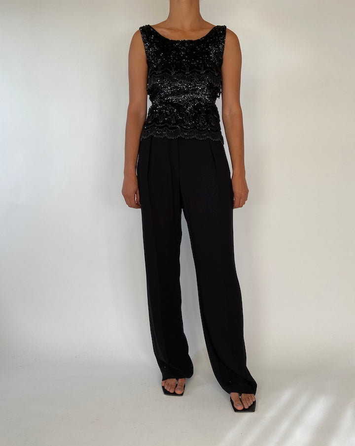 VINTAGE SEQUIN TOP 2327