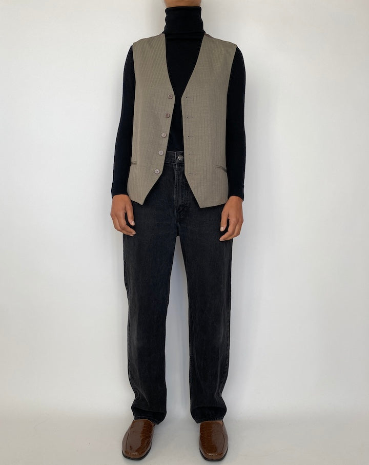VINTAGE STRIPED VEST 1682
