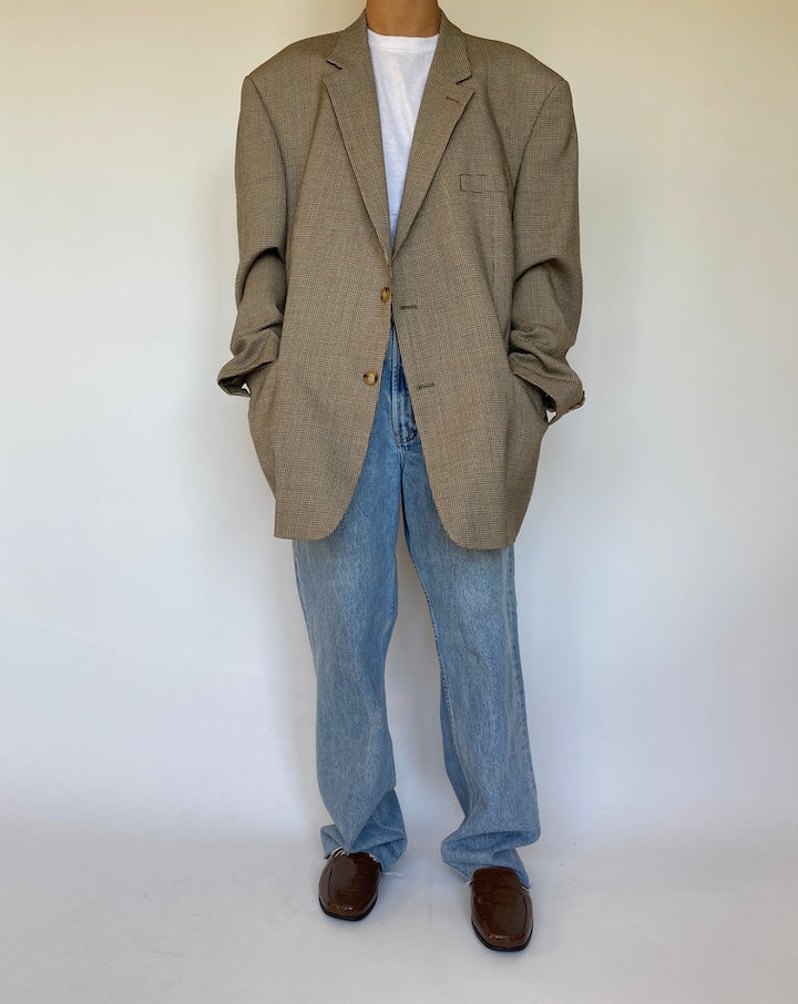 VINTAGE WOOL BLAZER 15811