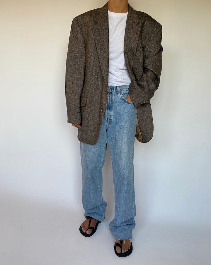 VINTAGE WOOL BLENDED BLAZER 1473