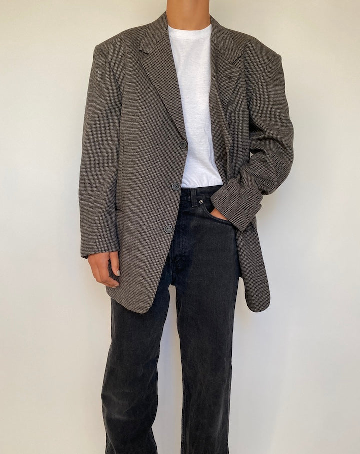 VINTAGE SINGLE BREASTED BLAZER 1824