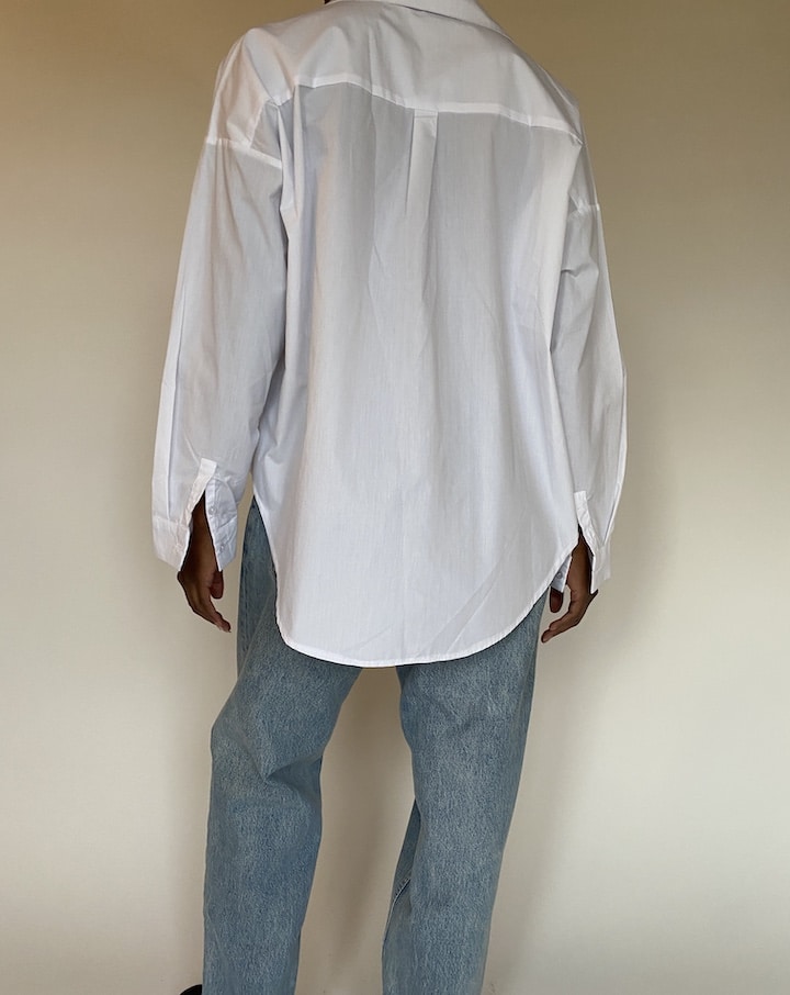 VINTAGE OVERSIZED WHITE SHIRT 4424