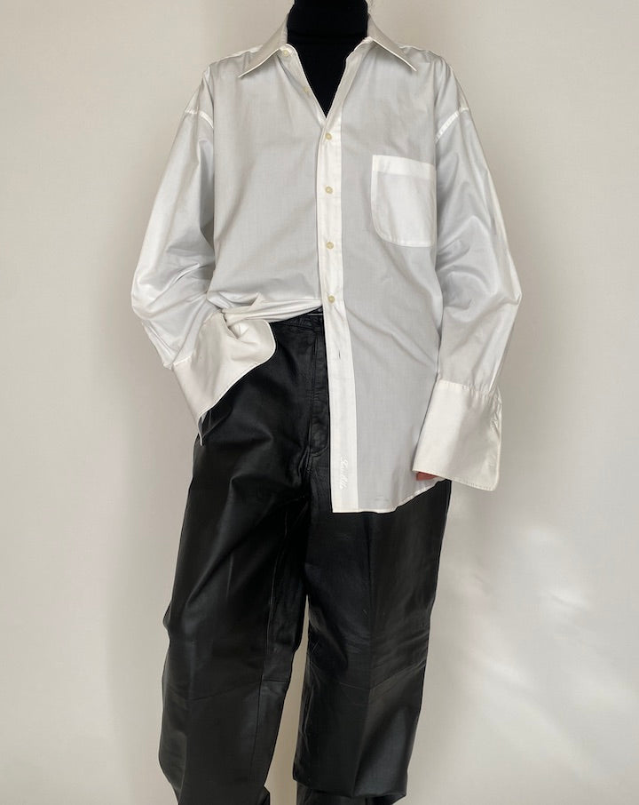 Vintage Oversized White Shirt 5255
