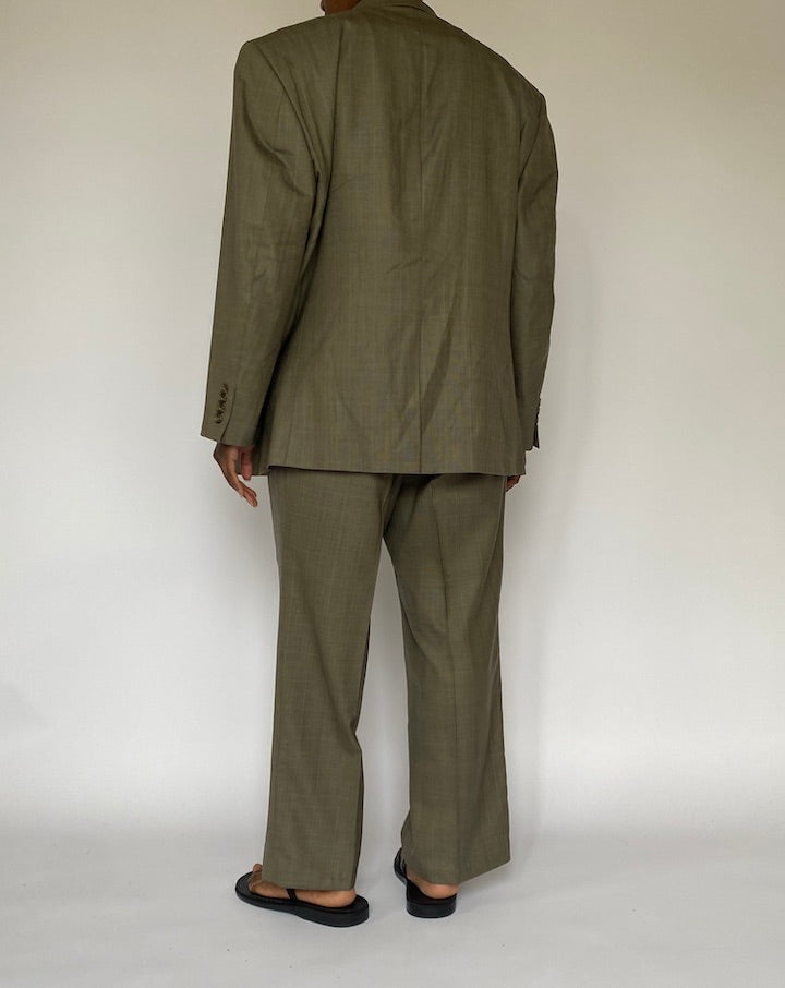 VINTAGE OVERSIZED BEIGE RALPH LAUREN SUIT 5103