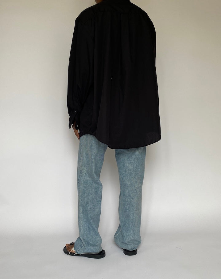 VINTAGE OVERSIZED BLACK SHIRT 5072