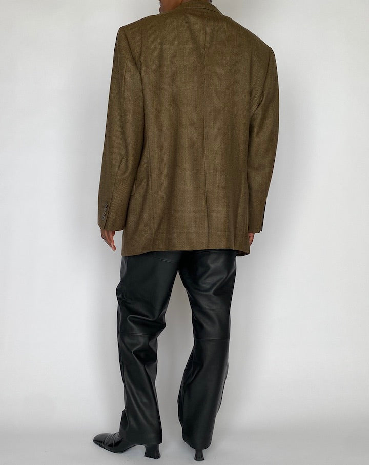 VINTAGE BROWN BLAZER 4620