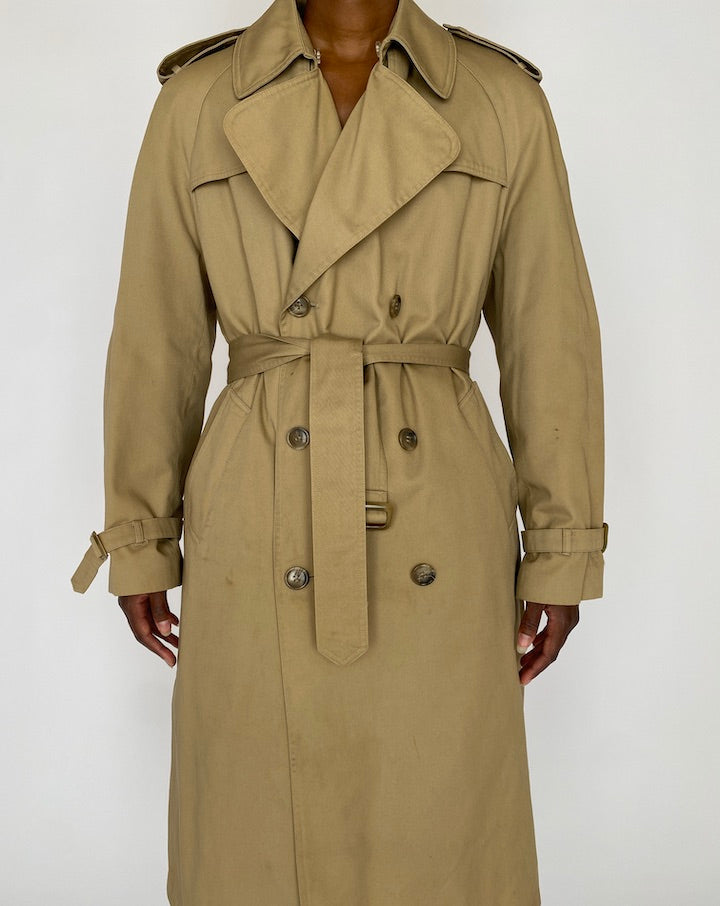 Vintage Beige Trench Coat 4765