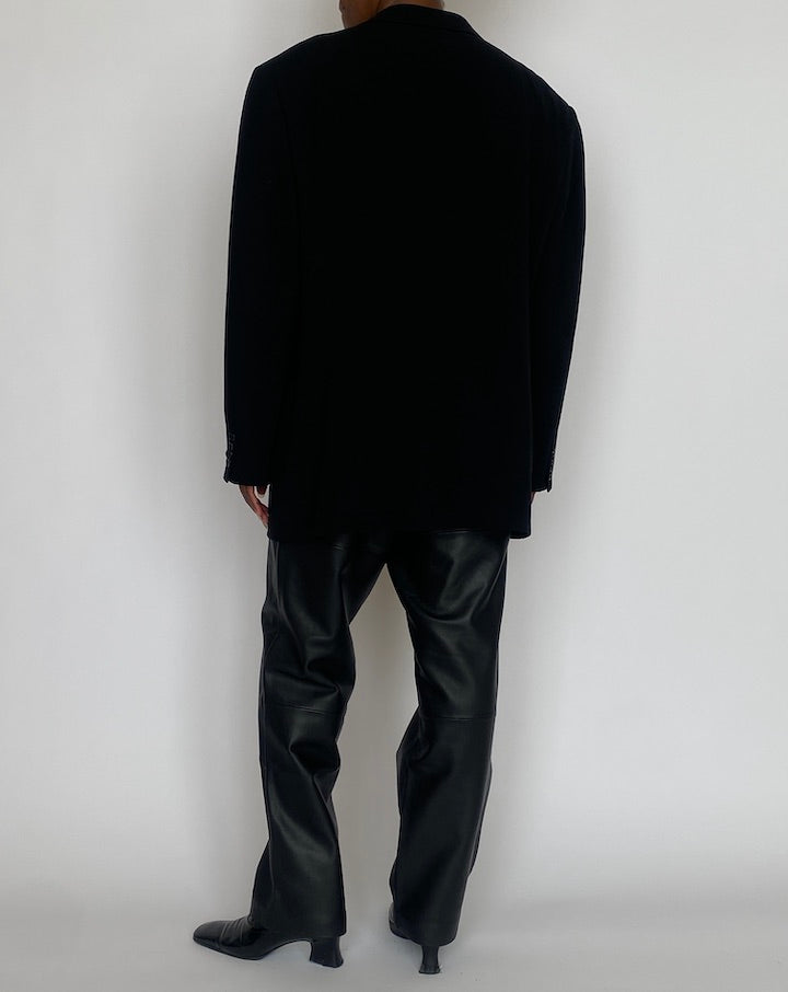 VINTAGE BLACK BLAZER 5126
