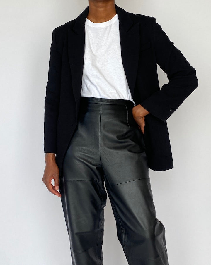 VINTAGE BLACK BLAZER 5106
