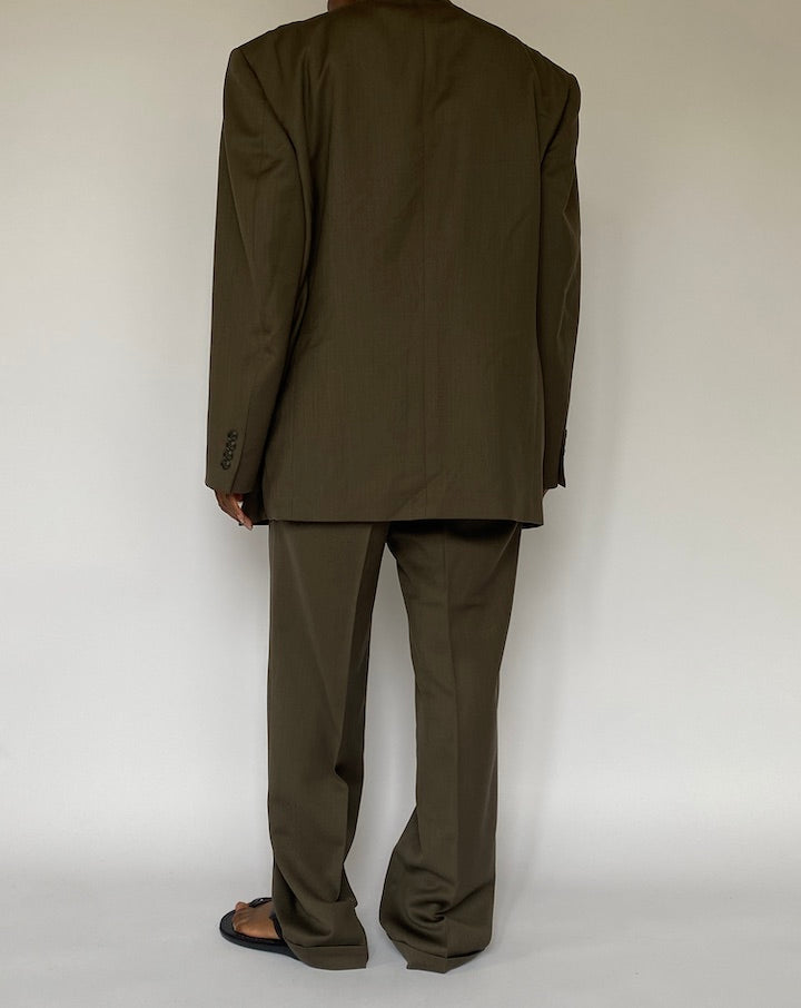 VINTAGE OVERSIZED BEIGE SUIT 5102