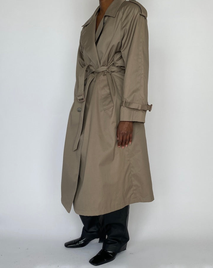 Vintage Beige Trench Coat 5142