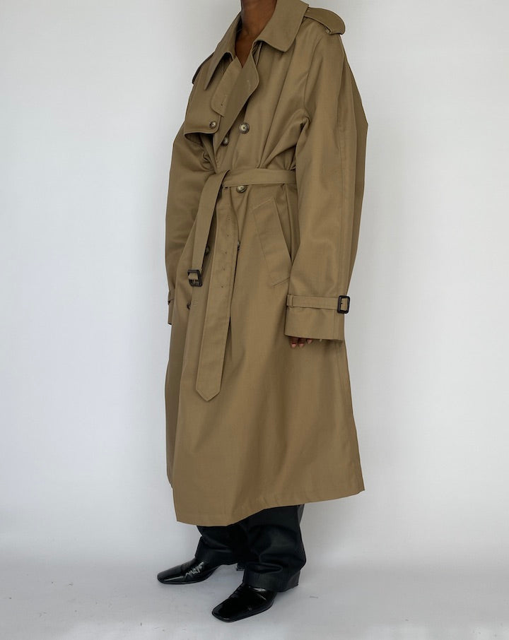 Vintage Beige Trench Coat 5151