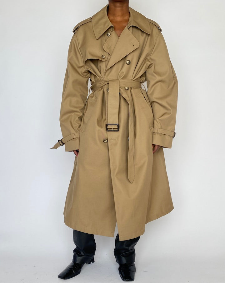 Vintage Beige Trench Coat 5151
