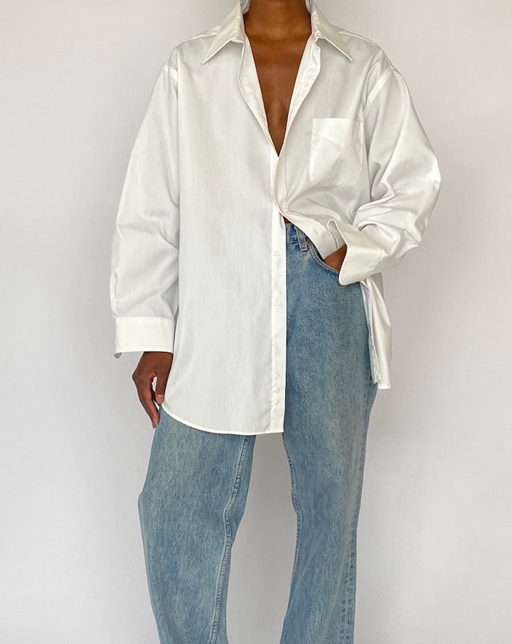 VINTAGE WHITE SHIRT 5165