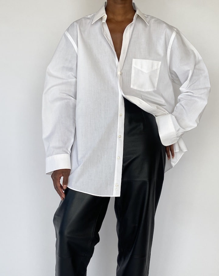 VINTAGE WHITE SHIRT 5197