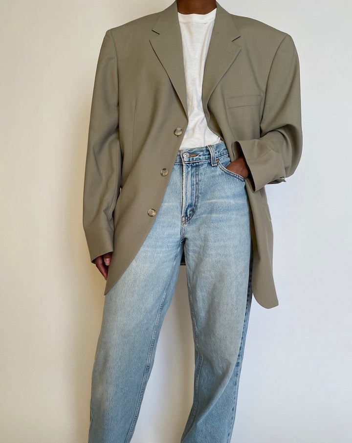 VINTAGE BEIGE BLAZER 4064