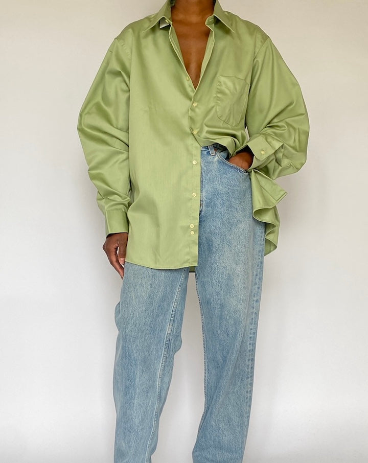 VINTAGE GREEN SHIRT 5051