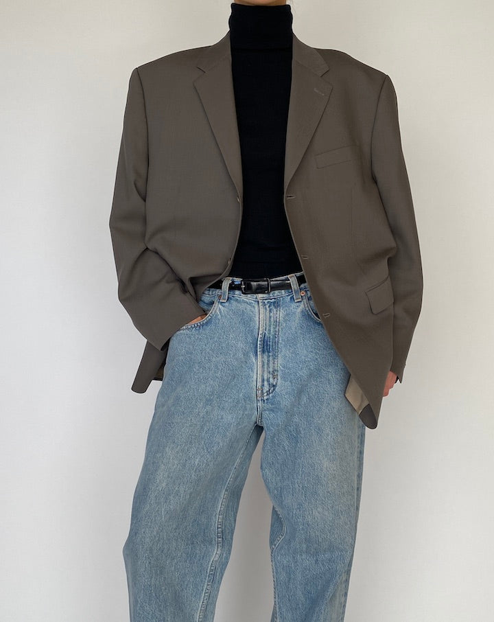 Vintage Grey Calvin Klein Blazer 5249