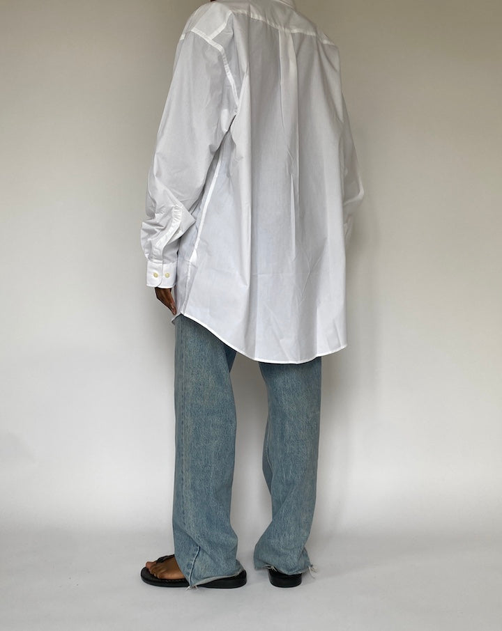 VINTAGE OVERSIZED WHITE SHIRT 5047