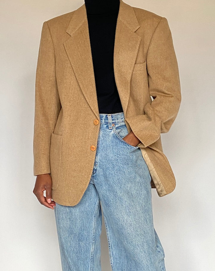 VINTAGE BEIGE BLAZER 4416