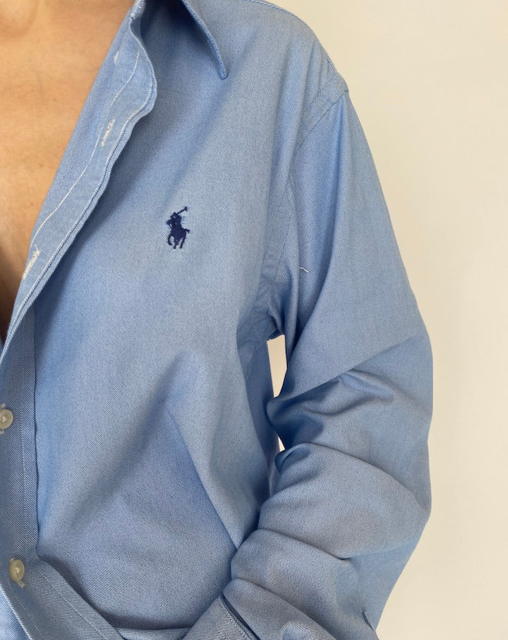VINTAGE BLUE RALPH LAUREN SHIRT 4534