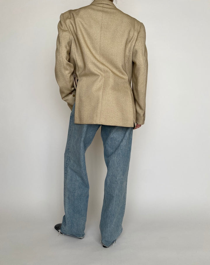 VINTAGE BEIGE BLAZER 4216