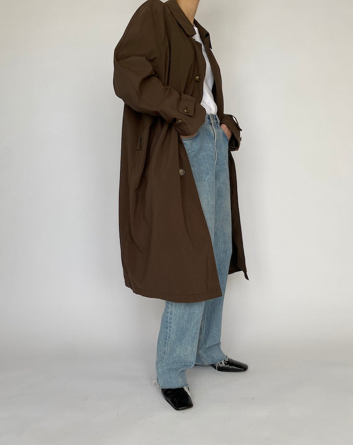 VINTAGE BROWN COAT 4783