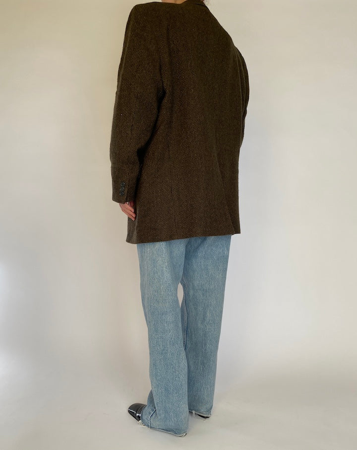 VINTAGE OVERSIZED WOOL BLAZER 4544