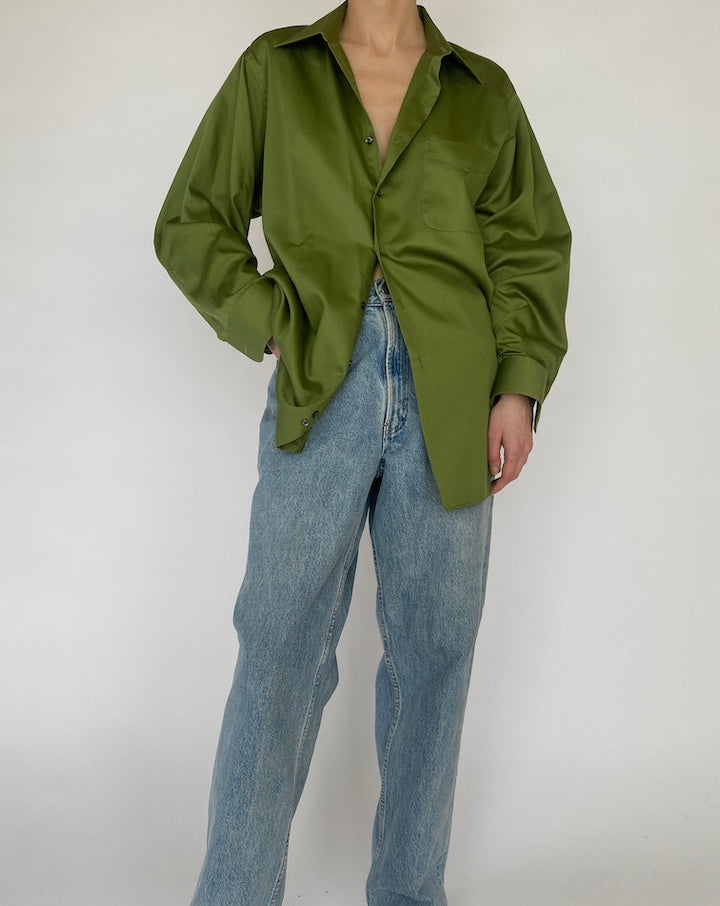 VINTAGE GREEN SHIRT 4751