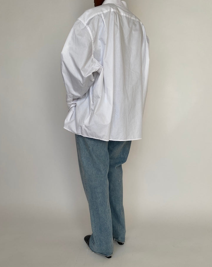 VINTAGE OFF WHITE OVERSIZED SHIRT 4643