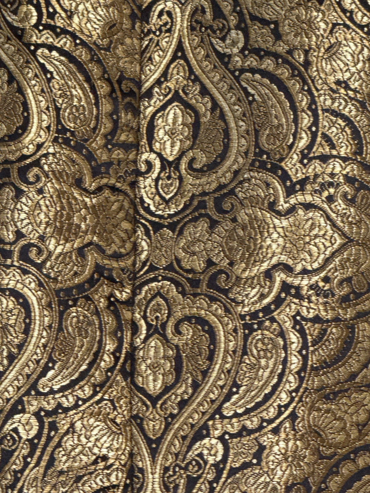 Vintage gold paisley jacquard jacket
