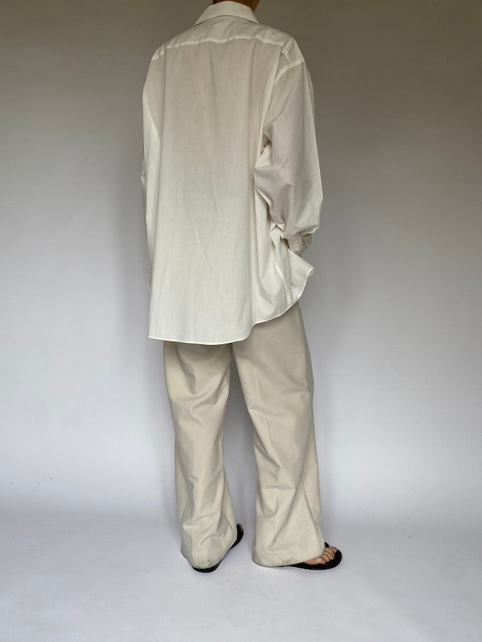 Vintage oversized white shirt 5533
