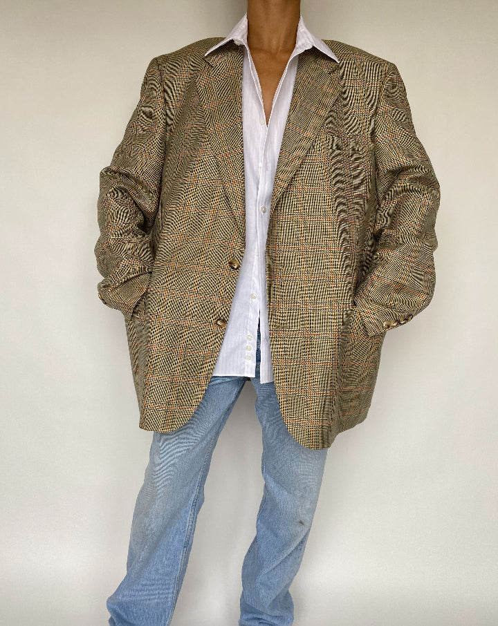 VINTAGE BEAUTIFUL BEIGE BLAZER 798