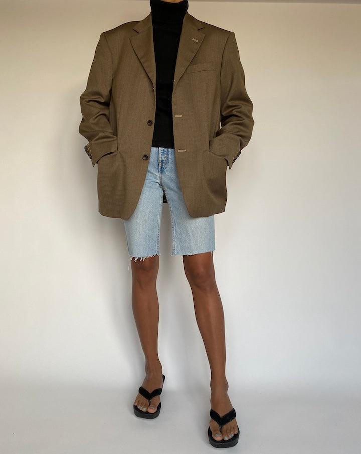 VINTAGE BEIGE BLAZER 1382