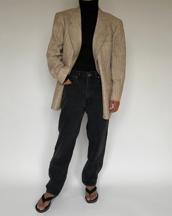 VINTAGE BEIGE BLAZER 1422