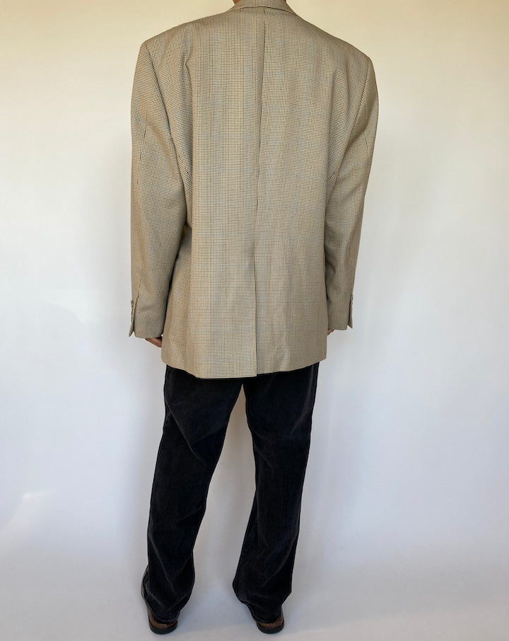 VINTAGE BEIGE BLAZER 1518-3
