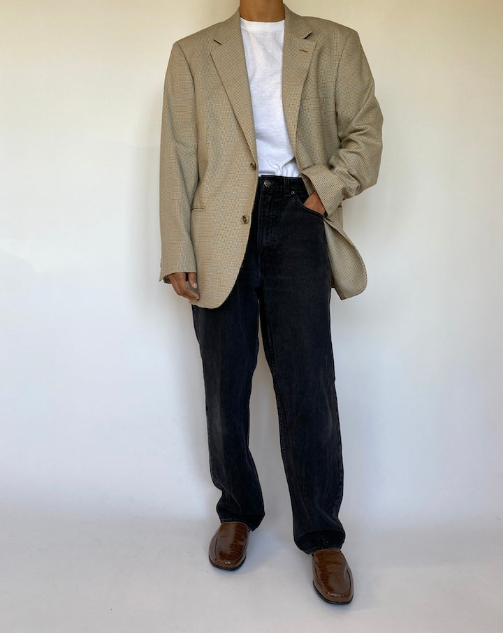 VINTAGE BEIGE BLAZER 1518