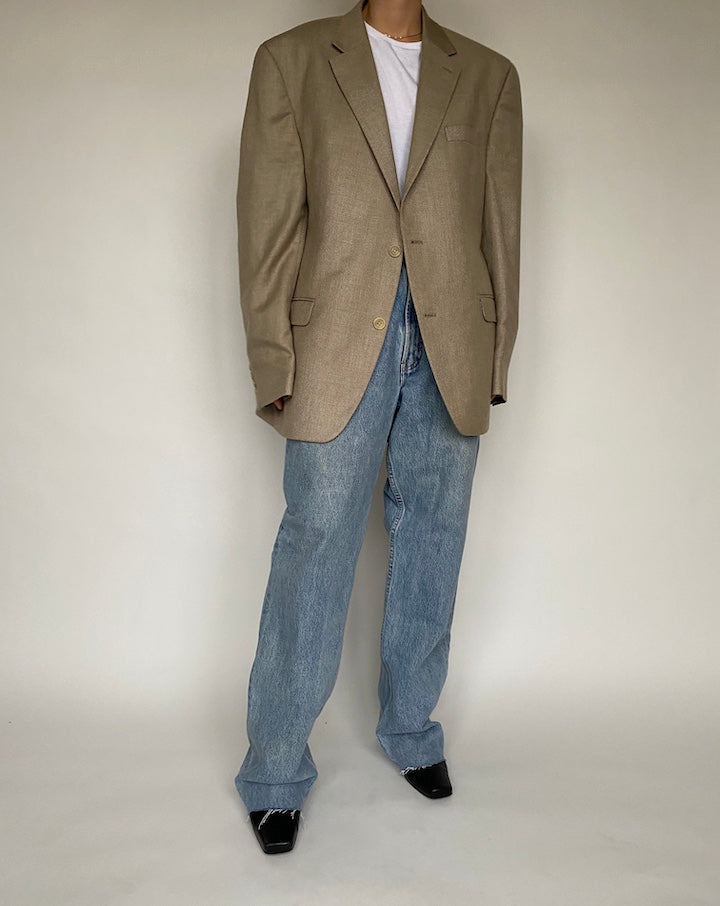 VINTAGE BEIGE BLAZER 514