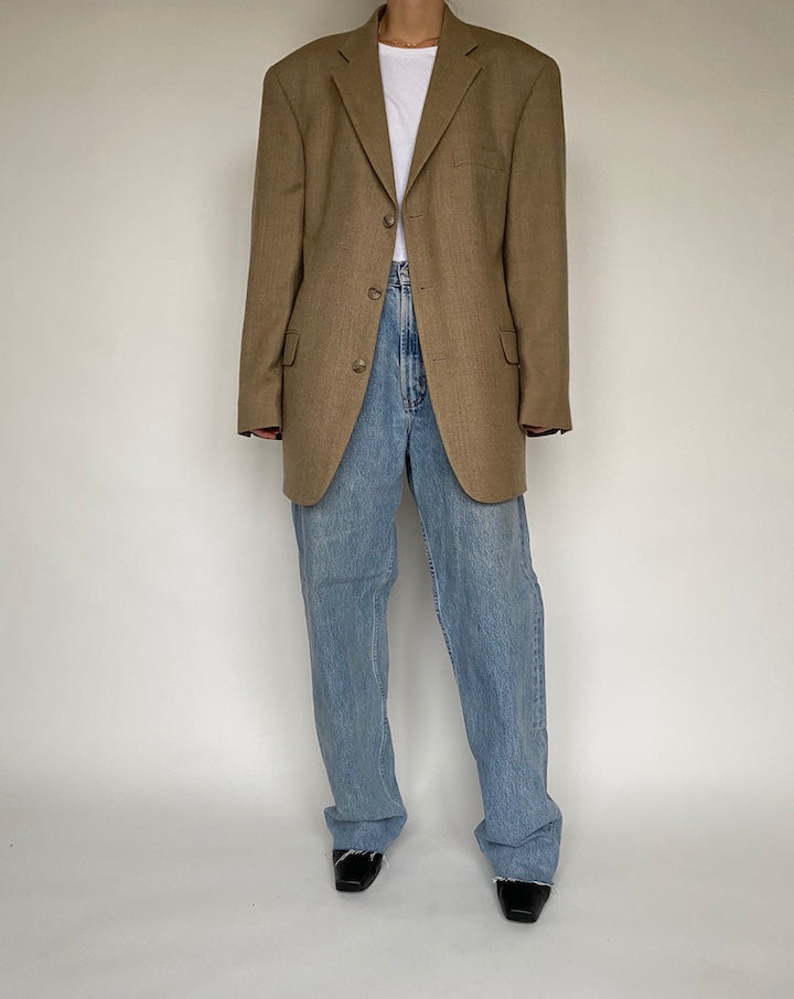 VINTAGE BEIGE BLAZER 518